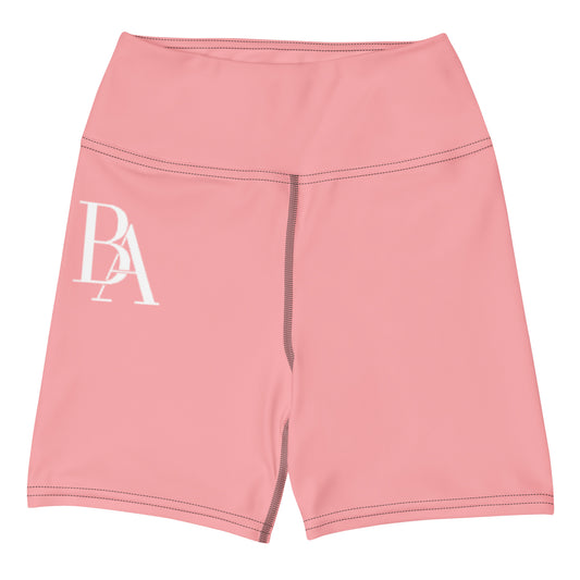 Pink Yoga Shorts
